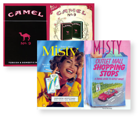 women's magazine covers depicting smoking